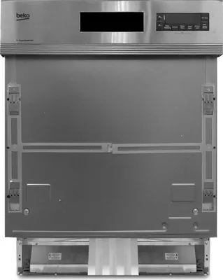 Produktbild von Beko DSN28640X, Halb integriert, Standardgröße (60 cm), LCD, 14 Maßgedecke, B, 42 dB
