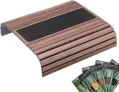 Image de Plateau de service Famanu pour accoudoirs - Naturel et élégant - 1 pièce - En bambou
