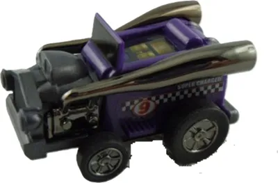Produktbild von Z Wind Ups - 20102 - Roadsters Super C Auto, mit Rückzugmotor, PVC, 5,5cm x 3cm x 3cm