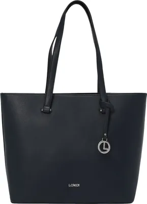 Image de L.CREDI sac shopper Filippa Shopper Navy bleu marine