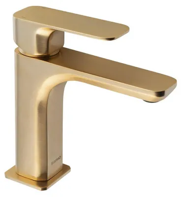 Produktbild von Sapho SPY Waschtischarmatur, Gold matt