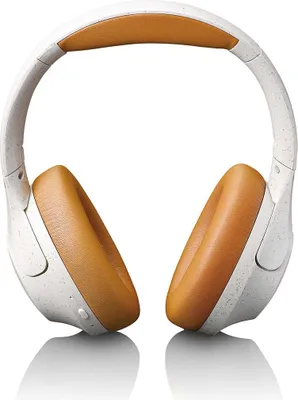 Produktbild von Lenco HPB-830GY - Kabelloser Bluetooth® Kopfhörer mit Active Noise Cancelling und eingebauten Mikrofonen - Grau/Weiß