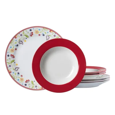 Obrázek produktu pro Ritzenhoff & Breker SHANTI DOPPIO 8dílný jídelní servis, Sada nádobí, Servis, Kulatý, Porcelán, Barevný, 9811