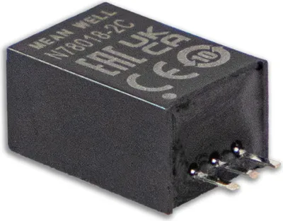 Produktbild von MEANWELL N7805-2C DC-DC-Schaltregler [nicht isoliert] buck 5V 2A  Geschlossen