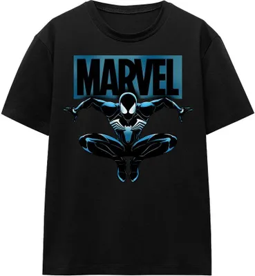 Immagine prodotto di Spider-Man 2 - Maglietta "Gamerverse Spider Symbiote" per uomo/donna Unisex TV17200 (XL) (Nero)