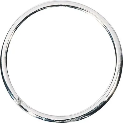 Productafbeelding van WEDO 2623016 Schlüsselring silber, 100 St.