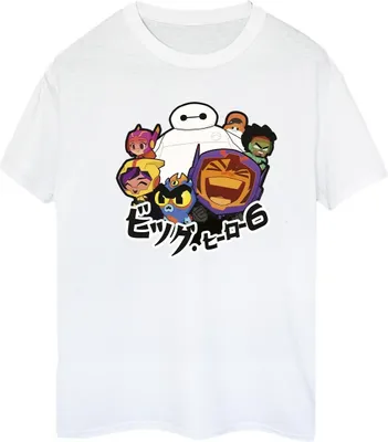 Produktbild von Disney - "Big Hero 6" T-Shirt für Damen BI15764 (L) (Schwarz)