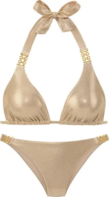Produktbild von LASCANA Triangel-Bikini Rio gold Größe 38 Cup A/B
