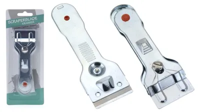 Image de Grattoir métallique universel pour plaque à induction en céramique 14 cm