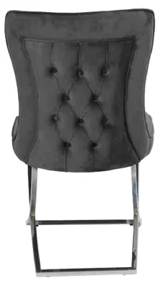 Immagine prodotto di Sedia di design Sedia da pranzo imbottita Chesterfield Poltrona Soggiorno Sala da pranzo