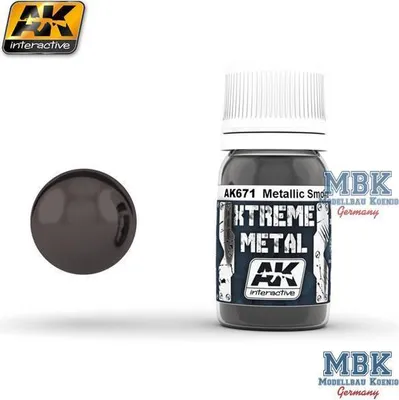 Obrázok produktu pre AK Interactive S.L. AK-671 AK Xtreme Metal Smoke Metallic 30 ml