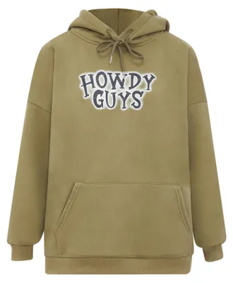 Image de Jika, sweat à capuche pour femme - olive, taille XS/S