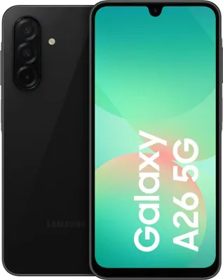 Produktbild von SAMSUNG Galaxy A26 5G 6+128GB Black (Globale Version)