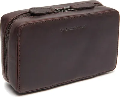 Produktbild von The Chesterfield Brand Leder Kulturbeutel Ardan Tech-Organizer Brown dunkelbraun