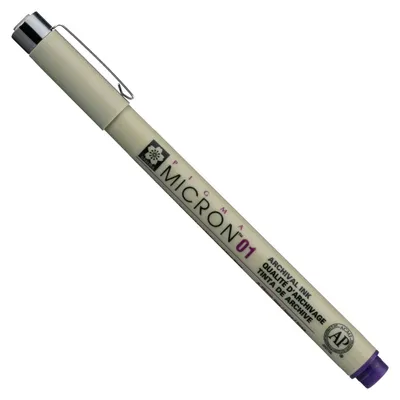 Obrázok produktu pre Popisovač SAKURA Pigma Micron fialový 0,20 – 0,50 mm - 01 0,25 mm