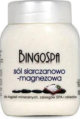 Zdjęcie produktu dla BINGOSPA Sól siarczanu magnezu 1,25 kg