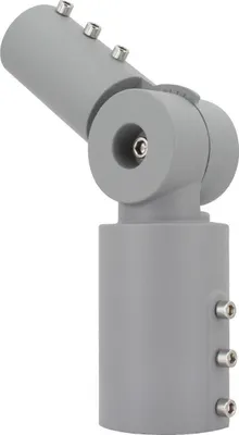Produktbild von Mastarm schwenkbar 90º Ø60 mm für Straßenleuchten Grau