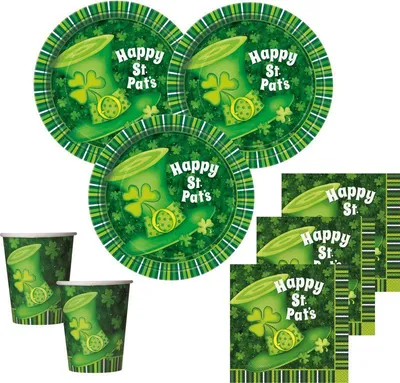 Produktbild von 16 Servietten St. Patricks Day grüner Hut