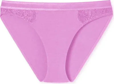 Produktbild von SCHIESSER Damen Mini Slip / Unterhose  mit Spitze rosa/pink Grösse: 46