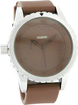 Produktbild von Oozoo Leder Damen-Herren Uhr Analog Quarzuhr Armband braun Vintage Series D2UOC3677A