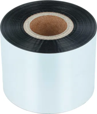 Produktbild von vhbw Thermotransfer-Band kompatibel mit Valentin Vario 104/8, Vario 107/12 Drucker Etikettendrucker, Wischfest, 50 mm x 300 m, Wachs Harz Schwarz