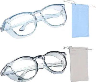 Produktbild von Sicherheitsbrille mit Staub- und UV-Schutz Anti-Blau-Licht