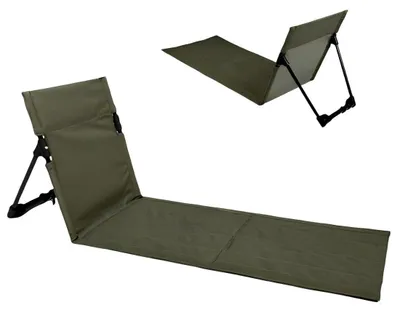 Productafbeelding van Opvouwbare Strandmat met Rugleuning - 108 x 40.5 x 41 cm