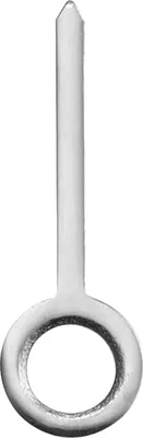 Obrázok produktu pre Stundenzeiger Faden Chrom, Loch Ø 1,2 Länge 5,0 mm