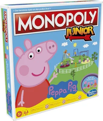 Produktbild von Hasbro Gaming Monopoly Junior, Brettspiel, Bildend, 5 Jahr(e), Familienspiel