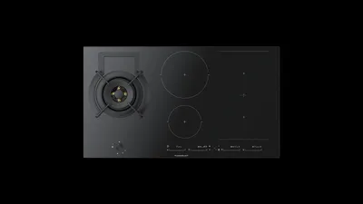 Küppersbusch KIG9850.0SR-DBA 90 cm Induktion- und Gas-Mixkochfeld Draufansicht