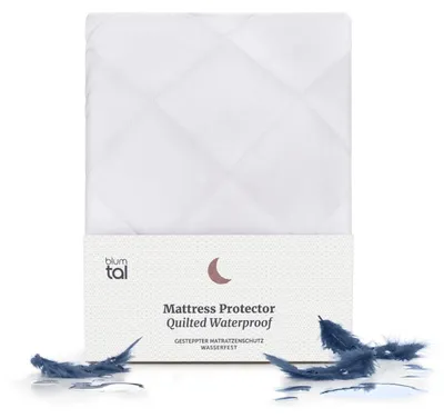 Image de Protection imperméable pour matelas, respirante, dimensions : 160 x 200 x 30 cm