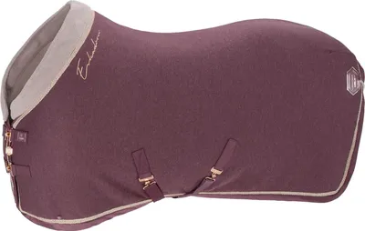 Produktbild von Eskadron Heritage Abschwitzdecke " ACRYLIC " mit Teddyfleece - Unterseite Größe - 155cm Farbe - cassis