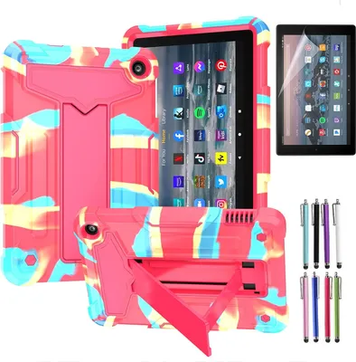 Zdjęcie produktu dla Etui do Amazon Fire 7 7.0" Armoured z podstawką Pink