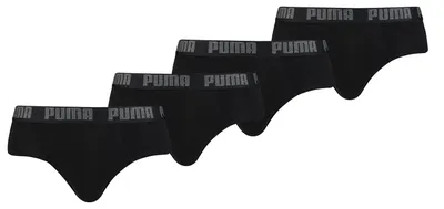 Produktbild von Puma Everyday Brief Men Herren Unterhose Pant Unterwäsche 4er Pack , Farbe:230 - black/black, Bekleidungsgröße:XL