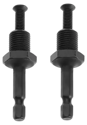 2er-Set Bohrfutter-Adapter 1/4" auf 1/2"-20UNF, Kohlenstoffstahl