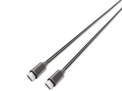 Image de Câble USB-C USB 2.0, USB-C vers USB-C, 1 m, noir