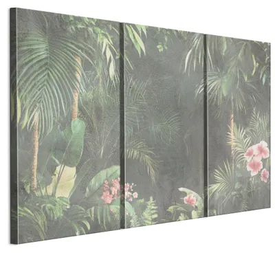 Immagine prodotto di LUMASOUL Quadri su tela con motivi natura, Quadri da Parete per Soggiorno e Camera da Letto, Quadri 90x60 cm Giungla