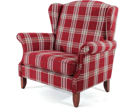 Produktbild von Max Winzer Big-Sessel Verita - Flachgewebe rot - Maße: 114 x 81 x 108 cm