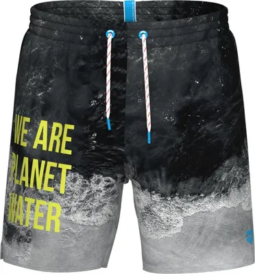 Produktbild von Men's Arena Water Prints Beach Boxer Black-Beach-Soft Green Black-Beach-Soft Green Xxl