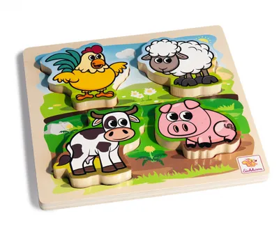 Immagine prodotto di Eichhorn Fühl-Puzzle mit Stoff, 5-tlg., Stoffpuzzle, Puzzle, Kinderpuzzle, Kinder, 100003687