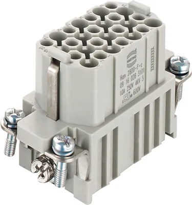 Immagine prodotto di HARTING Han 28DD 28 poli + PE 250 V, 10 A - 1 pezzo