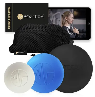 Zdjęcie produktu dla [PIŁKI DO LACROSSE] Piłki do lacrosse o średnicach 6, 5 i 3 cm – piłki do masażu – piłki do punktów spustowych