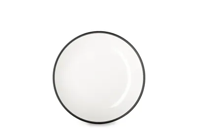 Obrázok produktu pre Polievkový tanier Flow 220 mm - čierny