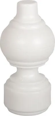 Immagine prodotto di Finitura per pali per tende, plastica, bianco, D28 (1)
