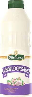 Immagine prodotto di Oliehoorn Salsa all'aglio, bottiglia da 900 ml (salsa all'aglio)