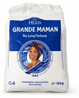 Zdjęcie produktu dla Ryż jaśminowy Heer Grande Maman Riz Long Parfrume 10 kg - delikatny aromat