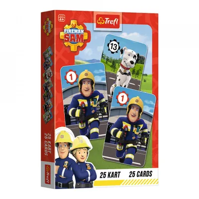 Image de TREFL Pompier Sam PIOTRUŚ Cartes 08505 - Un jeu pour les enfants