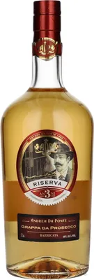 Image de Andrea Da Ponte Grappa Riserva 3 Years Old 40% Vol. 1l