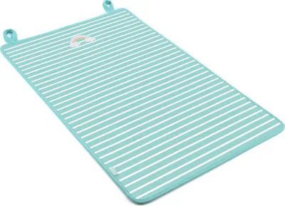 Produktbild von Urban Beach Baby Wickelmatte - Neopren - 70 x 45 cm - Wasserabweisend, Antirutsch, Tragbar, Mintgrün