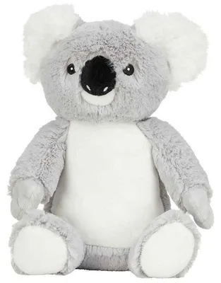 Productafbeelding van Mumbles - "Printme" Knuffelbeer (26 cm) (Grijs)
